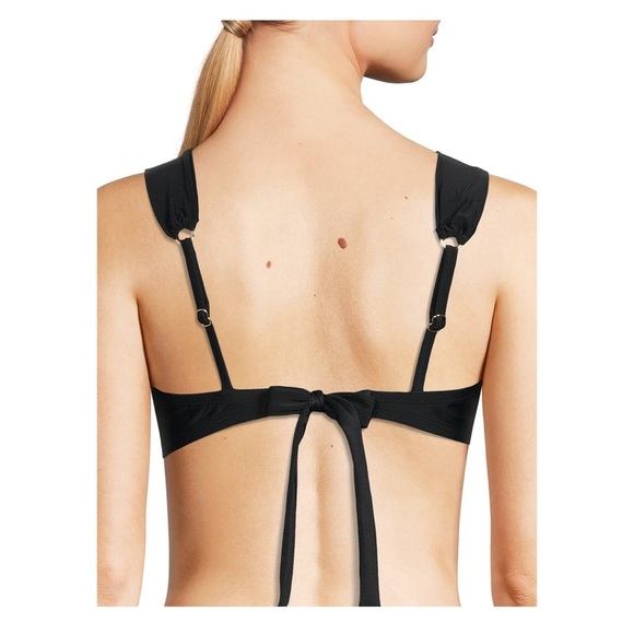 Time and Tru Women’s and Women's Plus Asymmetrical Swim Top Size L (12-14) - Picture 2 of 4